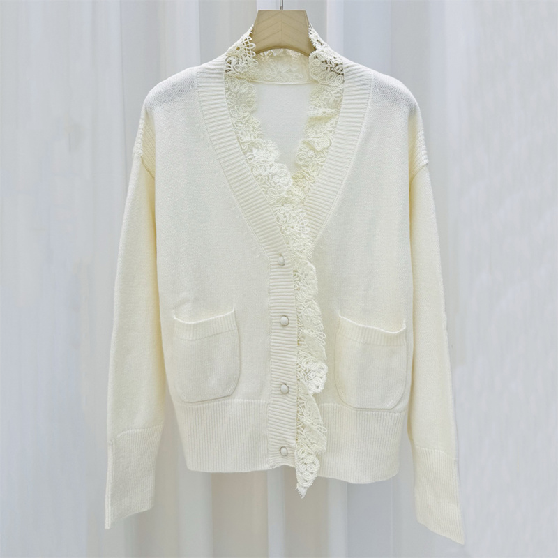 Wool Blend Coat - Женский кардиган из новой шерстяной смеси,