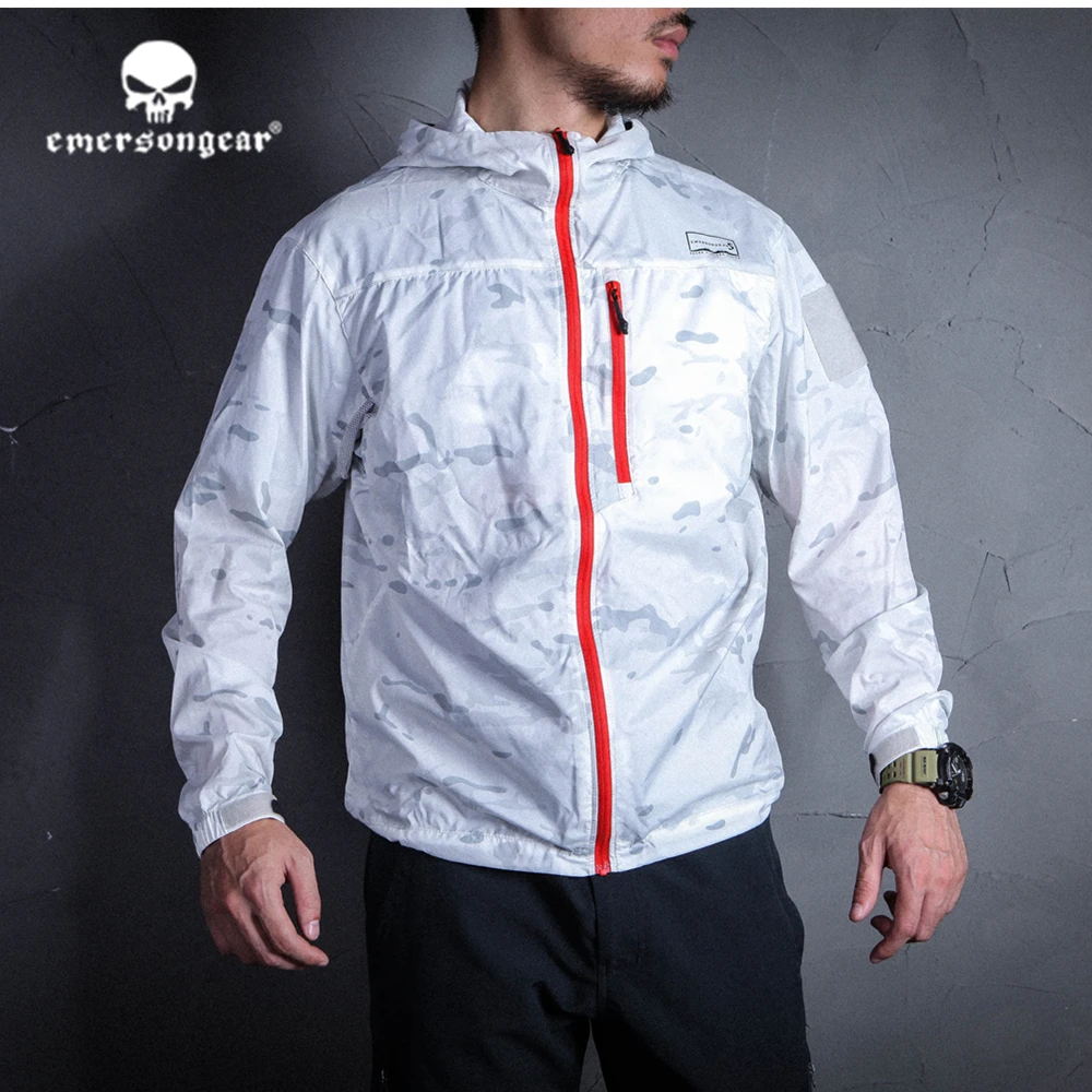 Winter Sun Clothing - Кожаная куртка Emersongear, солнцезащитная ветровка, серия