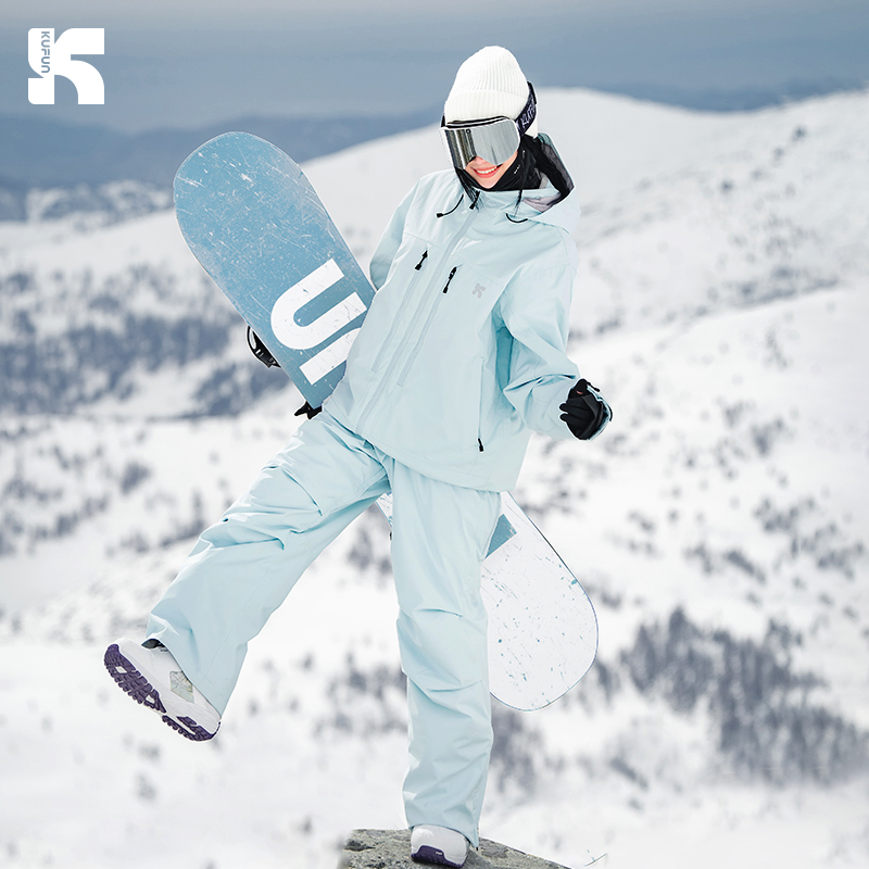 Ski Pants Waterproof - KUFUN лыжная одежда, водонепроницаемая утолщенная ветрозащитная
