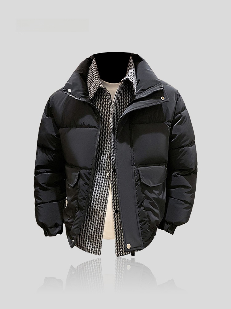 Winter Sun Clothing - Утепленная хлопковая куртка для мужчин, повседневная,