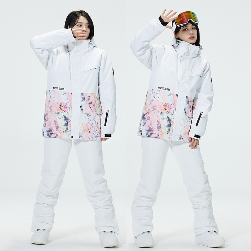 Лыжный костюм с цветными блока – обзор и цена Ski Pants Waterproof