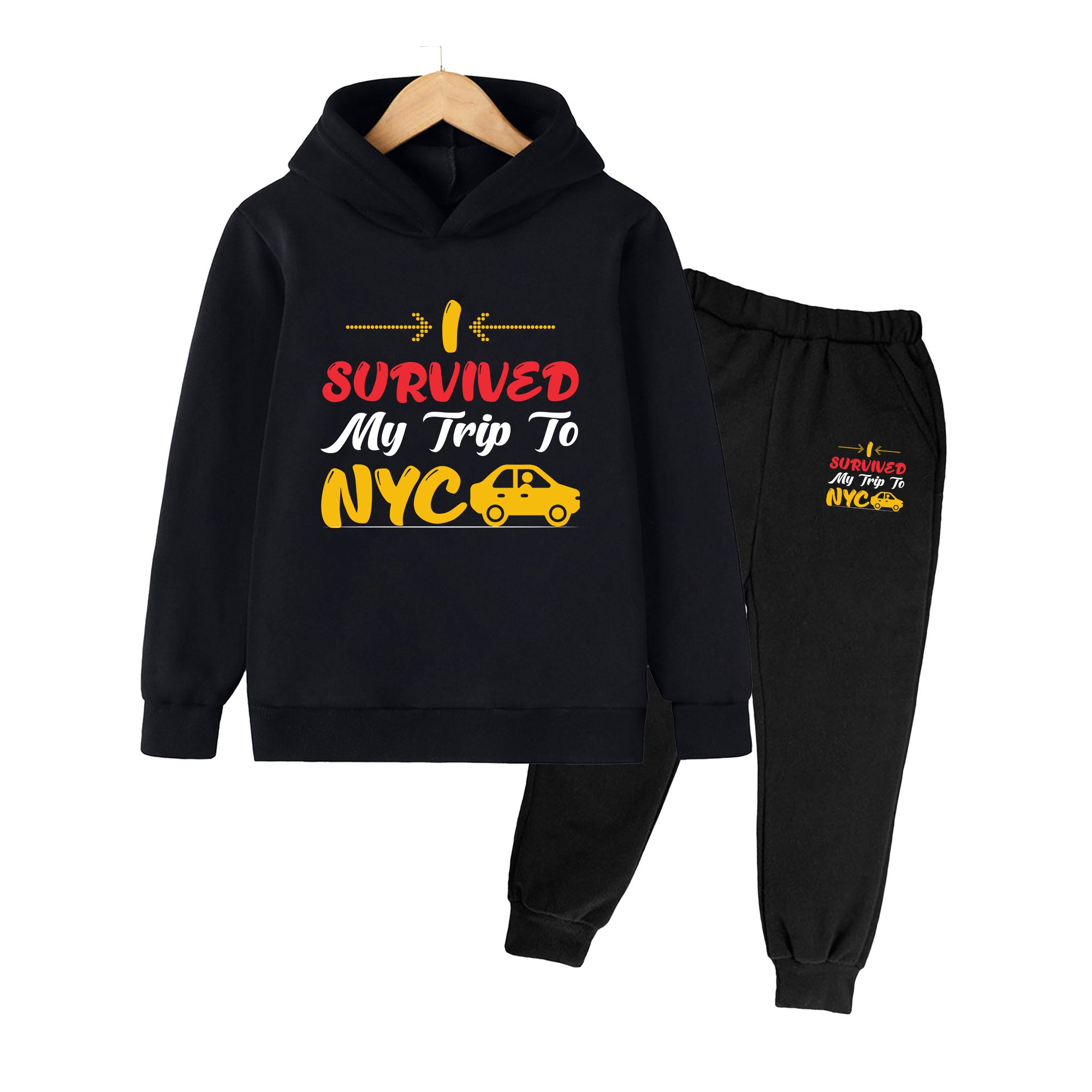Детский комплект из худи и спо – обзор и цена Winter Clothing Nyc