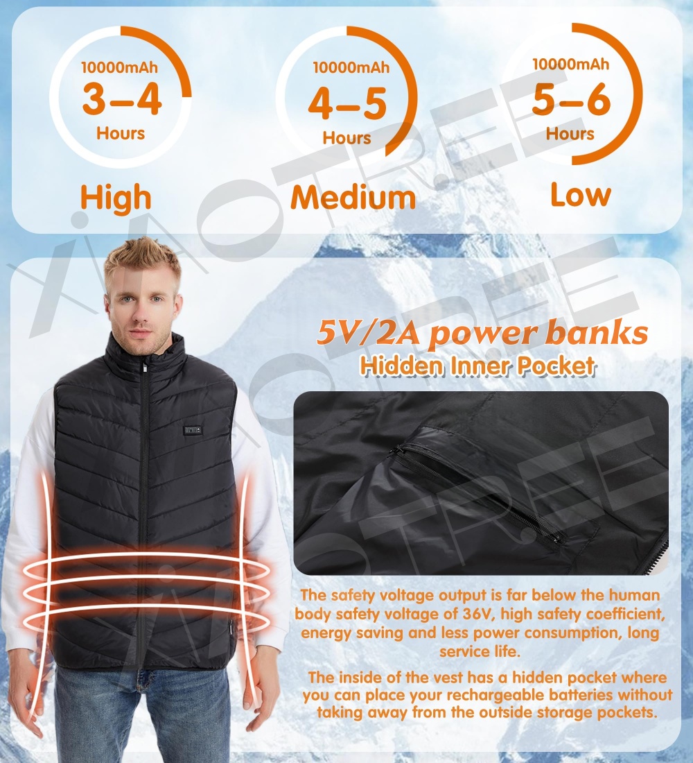 Жилет с подогревом 28/9 зон, м – обзор и цена Winter Clothing Clearance