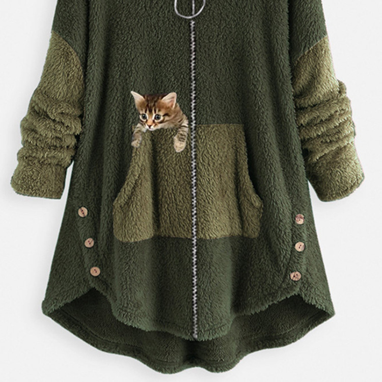 Весенне-осенняя модная женская – обзор и цена Wool Blend Coat