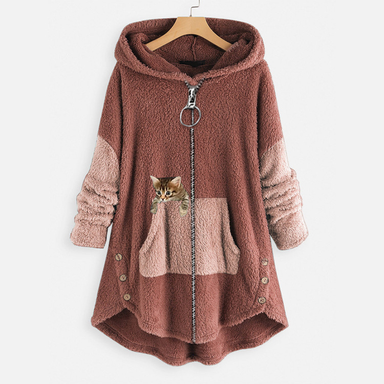 Весенне-осенняя модная женская – обзор и цена Wool Blend Coat