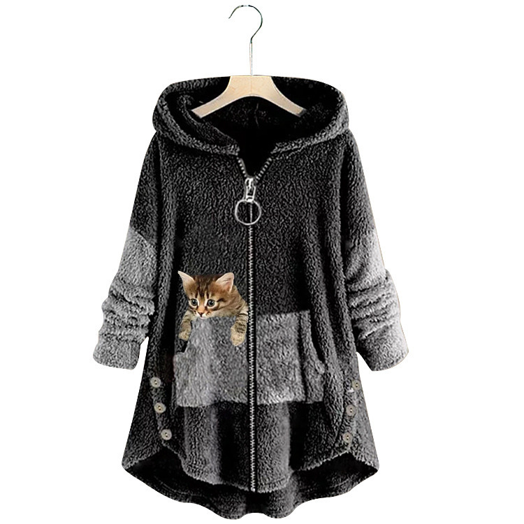 Весенне-осенняя модная женская – обзор и цена Wool Blend Coat